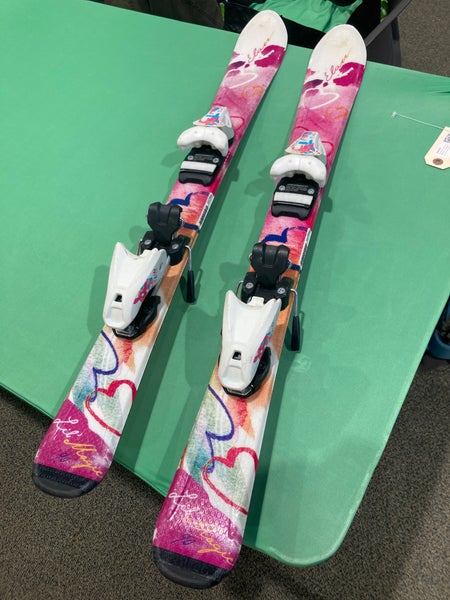 Used Kid's Elan Lil Magic 90 All Mountain & Carving Skis