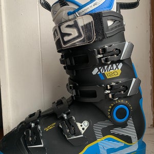 Used Men's Salomon Racing S Max 120 Ski Boots Stiff Flex