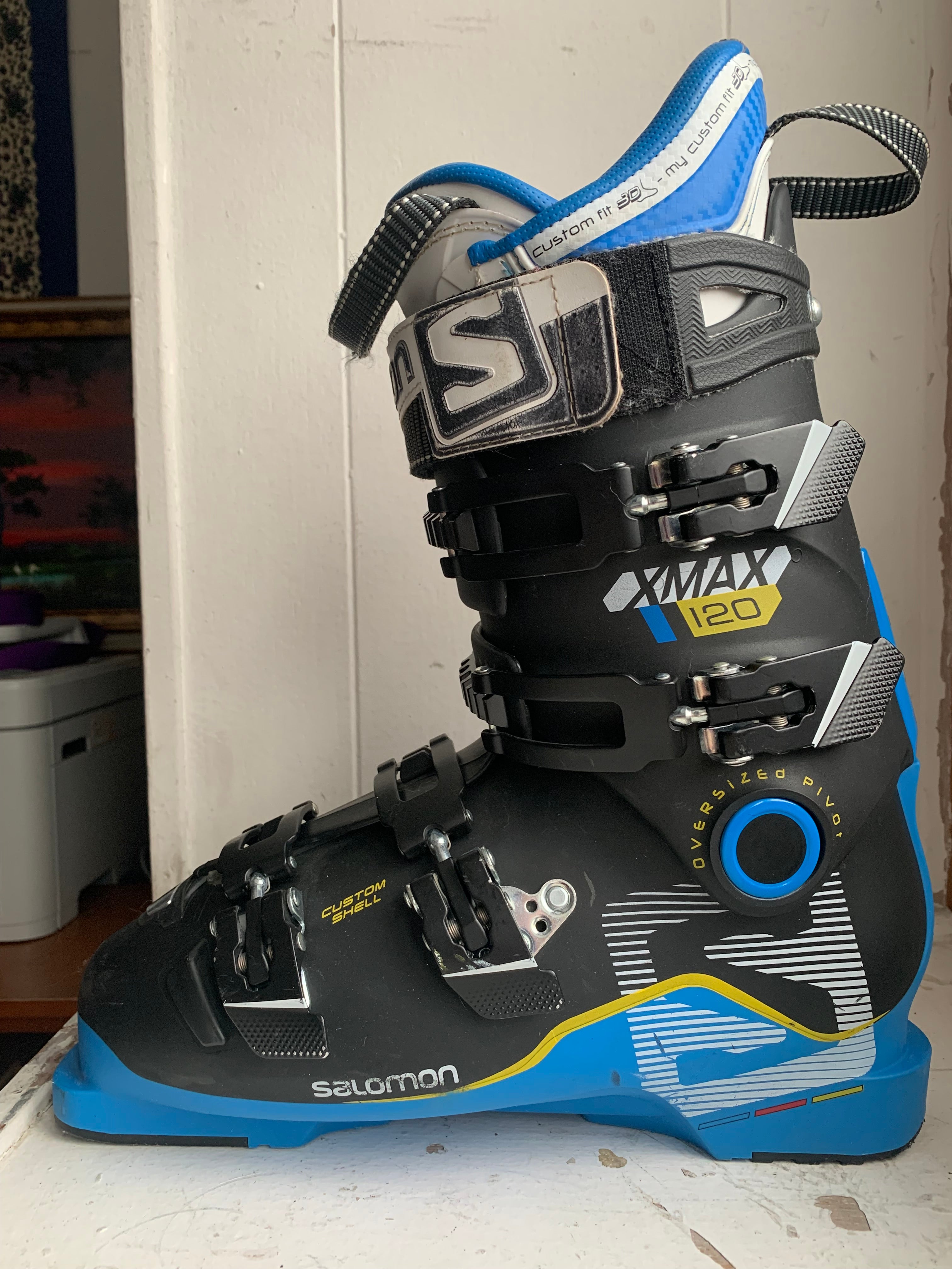 vuilnis Conform klok Men's Salomon Racing S Max 120 Ski Boots Stiff Flex | SidelineSwap