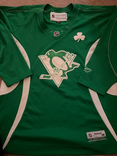 Green Used Men's Reebok Jersey
