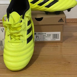 Yellow New Molded Cleats Adidas Copa Cleats