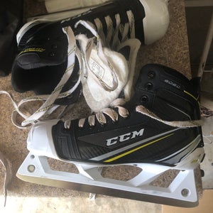 CCM Tacks 9060 Hockey Goalie Skates Size 7.5D (US 9)