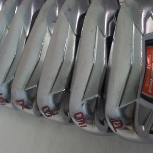 Cobra AMP Irons Set 4-PW+GW (Steel Dynalite 90, STIFF) Golf Clubs