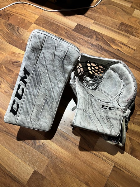 CCM Axis Pro Goalie Glove Blocker Set