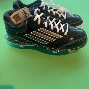New Adidas PowerAlley 2 Metal Softball Cleats - Size: W 8.0 (M 7.0)