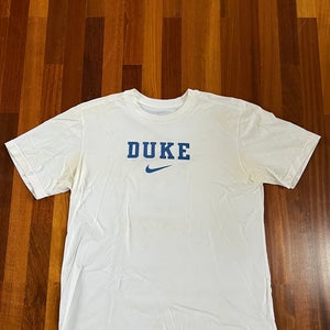 Duke Lacrosse Team Issued Nike Shooting Shirt #8 Size L