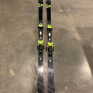 Used Unisex 2020 Fischer 193 cm Racing RC4 World Cup GS Skis With Bindings Max Din 20