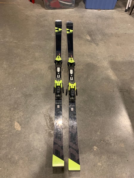 Used Men's 2020 Fischer 189 cm 27M RC4 World Cup GS Skis With