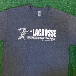 Vintage Lacrosse Brand T Shirt (XXL, XXXL)