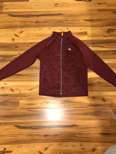 Peter Millar vest and jacket mammoth dunes