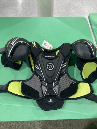 Used Junior Large Warrior Alpha DX Shoulder Pads