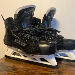 Used Bauer Regular Width  Size 8.5 2s pro Hockey Goalie Skates