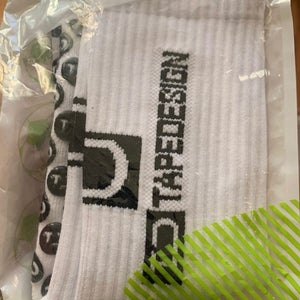 Tape Design Grip Socks Brand New