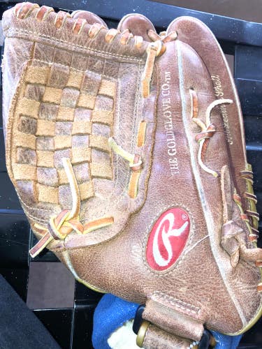 Used Rawlings Player Preferred Right Hand Throw Baseball Glove 12.5"