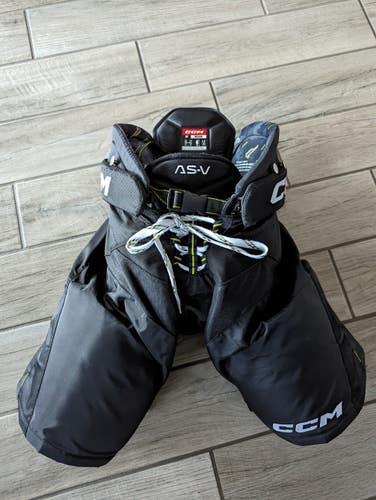 CCM Tacks AS-V Pants - Black - Senior Medium