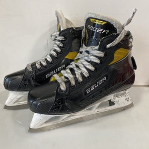 Used Bauer 3s Pro Junior 05 Ice Skates Goalie Skates