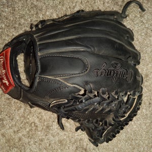 11.5" Used Rawlings Right Hand Throw Heart of the Hide Utility Baseball Glove