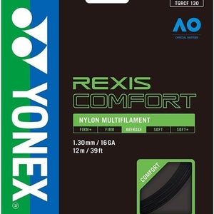 YONEX Rexis Comfort Tennis String Black