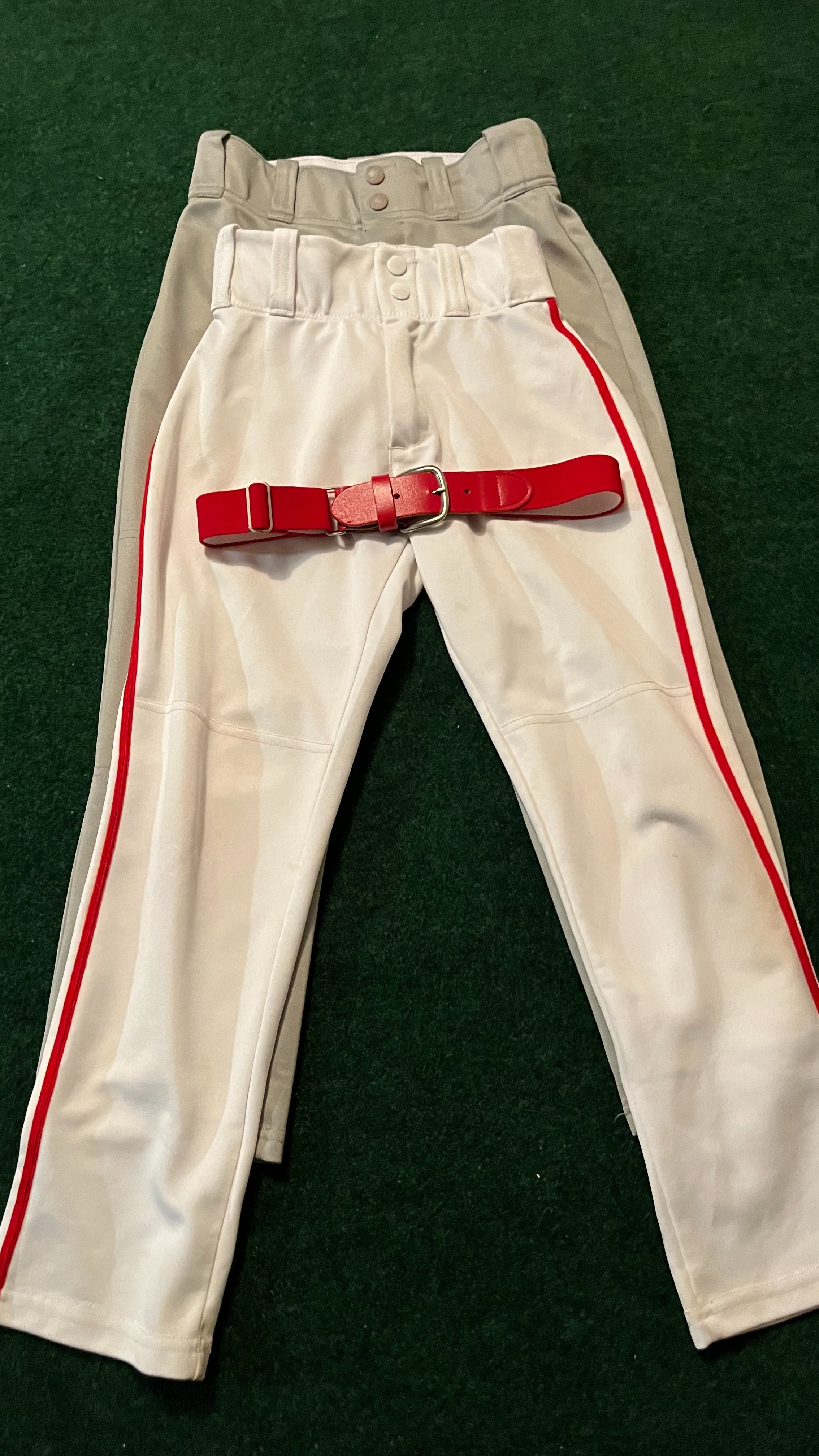 Rawlings WR Varsity Pinstripe Custom White/Navy 2022 Pants