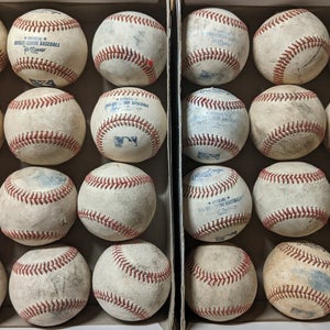 Used random Baseballs 18 Pack (Little League to MLB)