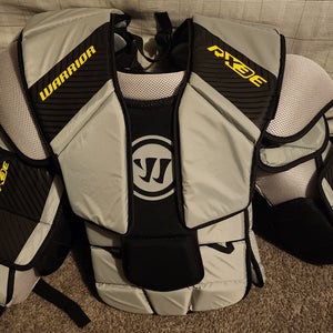 Used Small Warrior R/X3E Goalie Chest Protector