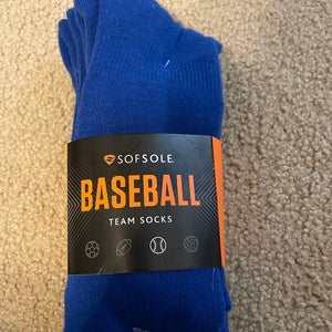 Blue New Medium  Socks