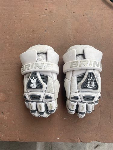Used Brine 12" Lacrosse Gloves