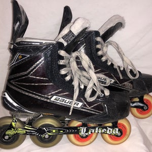 Custom Used Bauer 5.5D 1s Inline Skates