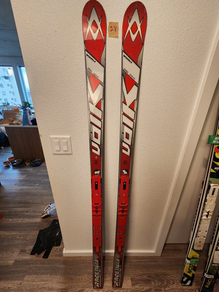 Used Volkl 183 cm Racetiger GS Skis Without Bindings