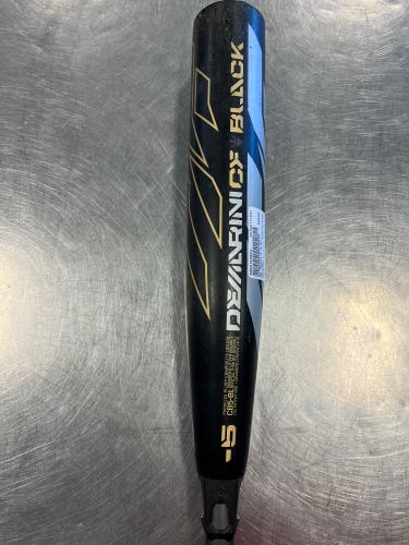 Used DeMarini CF Black (-5) 28 oz 33" Bat USSSA Certified