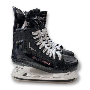 Used Bauer Supreme Mach And Ls Carbonlite Blades Senior 6.5 Fit 3 Ice Hockey Skates