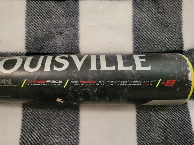 Used 2019 Louisville Slugger Hybrid Select 719 Bat (-8) 21 oz 29"