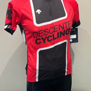 Red/Black New Men's Descente Classic Jersey XL