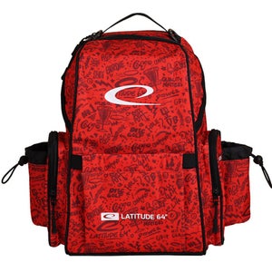 New Latitude 64 Swift Graffiti Red Backpack
