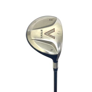 Used Taylormade V Steel Women's Right 3 Wood Ladies Flex Graphite Shaft