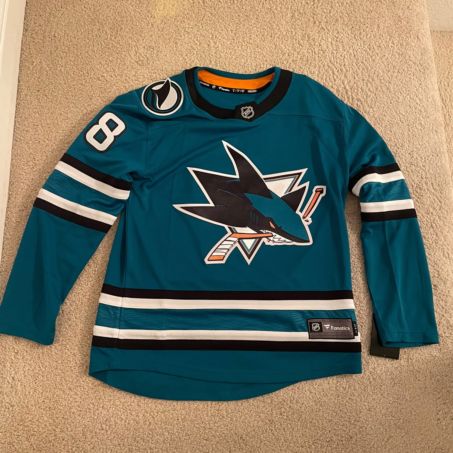 Brent Burns San Jose Sharks Game-Used 2018 All-Star Game Jersey