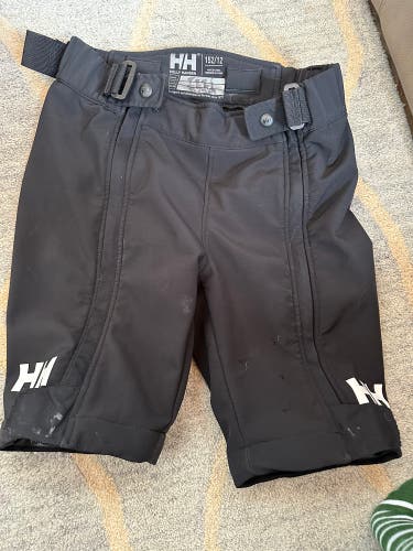 Black Used Kids Unisex Helly Hansen Shorts