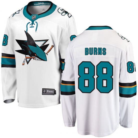 New San Jose Sharks Jersey Brent Burns #88 NHL Fanatics Breakaway