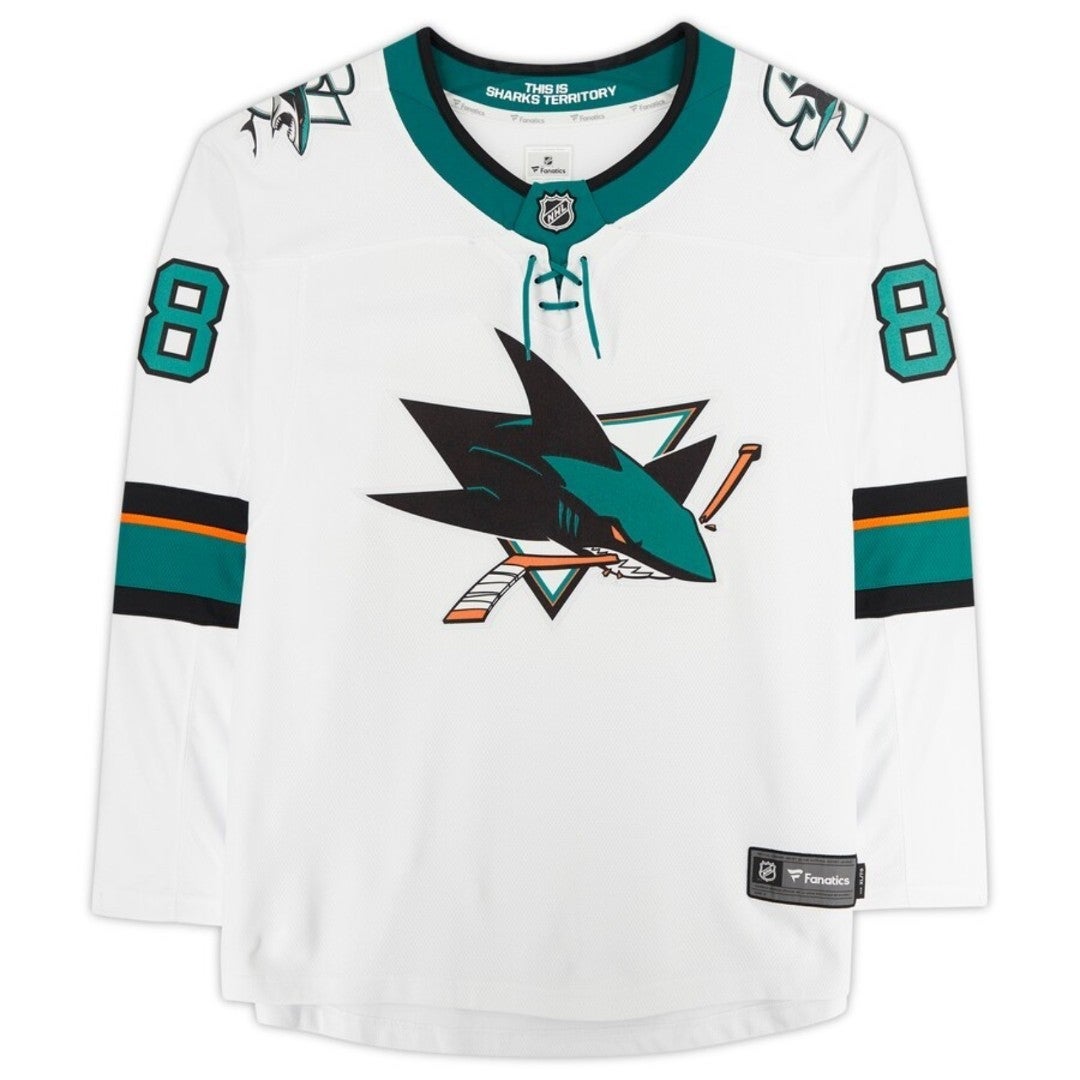 Fanatics NHL San Jose Sharks Jersey Long Sleeve String Size Large