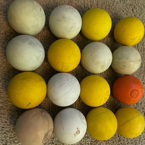 Lacrosse balls lot of 16 balls