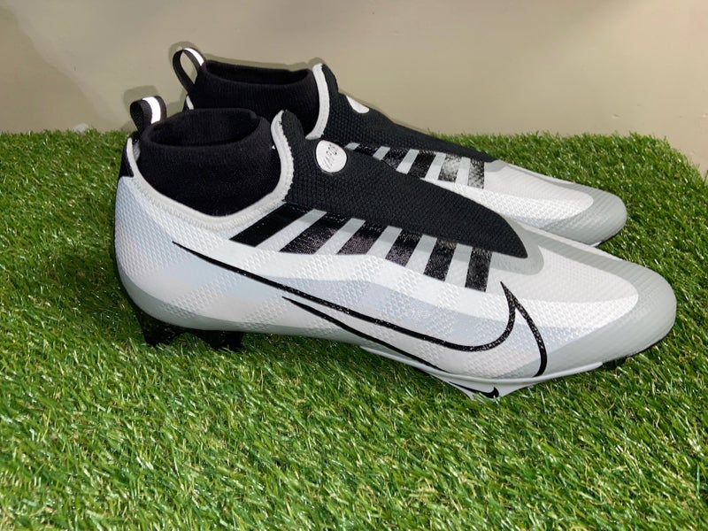 Nike Vapor Edge Pro 360 Football Cleats White Black DQ3670-100 Men Size 14  NEW
