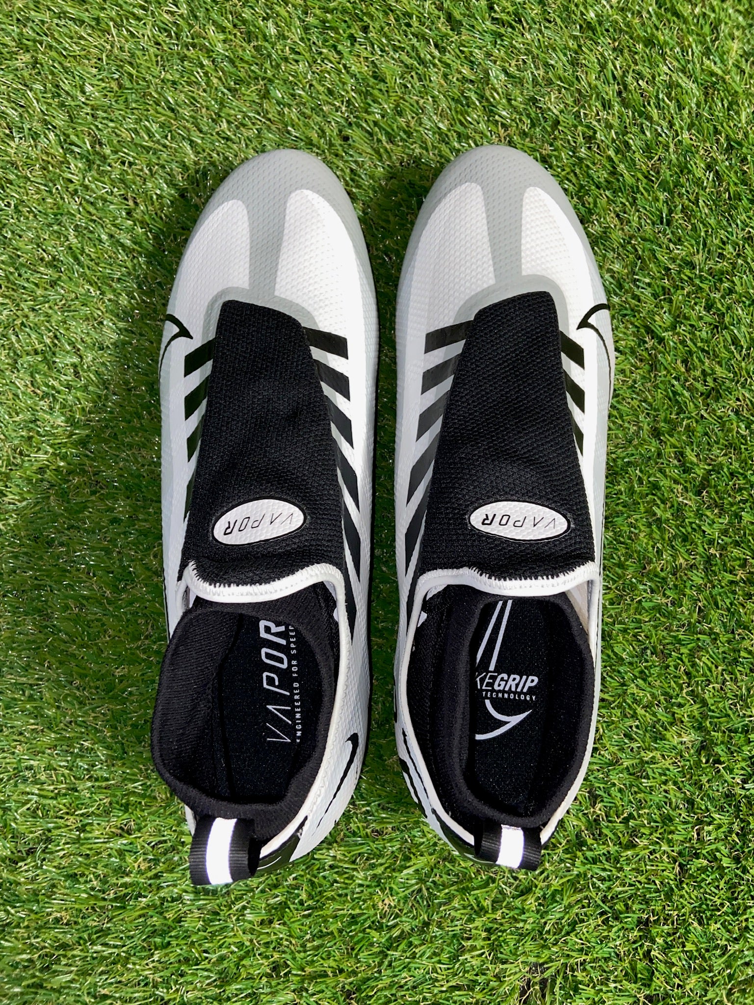 Nike Vapor Edge Pro 360 Football Cleats White Black DQ3670 