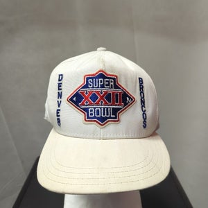 Vintage Denver Broncos Super Bowl XXII AJD Snapback Hat