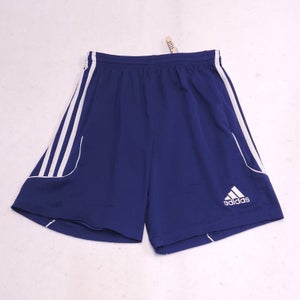 Adidas Drawstring Athletic Shorts Youth Boys Size Large L Blue White