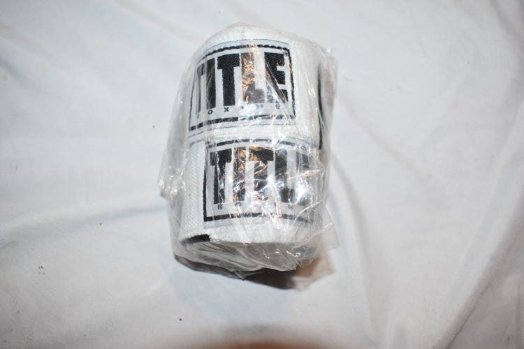 NEW - Title Boxing Hand Wraps, White