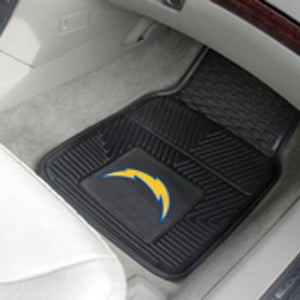 NFL Los Angeles Chargers Auto Front Floor Mats 1 Pair by Fanmats
