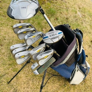Complete Set of TaylorMade Golf Clubs + Bag