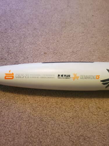 BARELY Used USSSA Certified 2021 DeMarini Composite CF Zen Bat (-10) 20 oz 30"