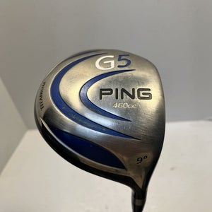 Used Ping G 5 Regular Flex Graphite Shaft Drivers