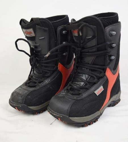 LAMAR DEMON SNOWBOARD BOOTS JUNIOR SIZE 4